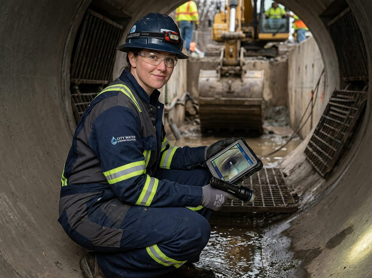 Sewer Line Inspection & Replacement in Bethpage